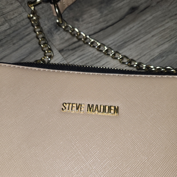 Tan & Black Steve Madden Crossbody Bag - Picture 1 of 8